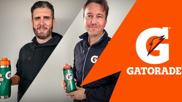 Gatorade kommt nach Deutschland - Anders B. Pedersen (l., General Manager von PepsiCo Northern Europe Franchise Beverages) und Philipp Raddatz (r., Geschäftsführer Marketing & Vertrieb Drinks & More GmbH & Co. KG) - Quelle: Drinke & More